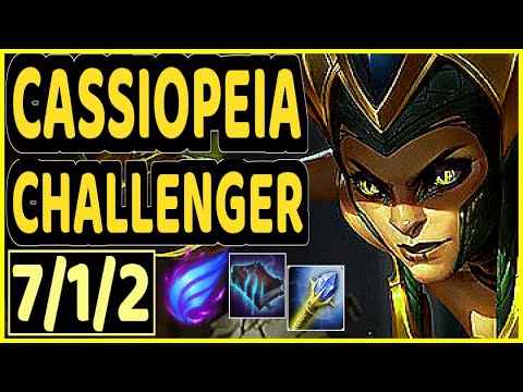 MAGIFELIX (CASSIOPEIA) - 7/1/2 KDA CHALLENGER GAMEPLAY - EUW