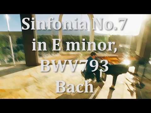 Bach , Sinfonia No.7 in E minor, BWV 793