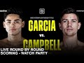 LIVE KO REACTION  - RYAN GARCIA VS LUKE CAMPBELL - WATCH PARTY
