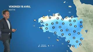 Illustration de l'actualité La météo de votre vendredi 19 avril 2024