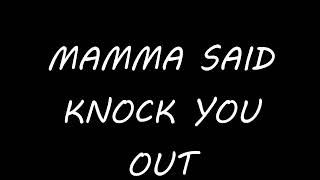 LAGWAGON MAMMA SAID KNOCK YOU OUT (DRUM COVER)