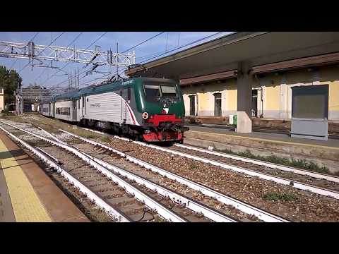 E464 279+5 2 piani Trenord con pilota XMPR - Monza - 29/08/2018