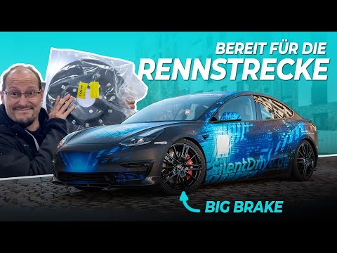 Bereit für die Rennstrecke! V-Maxx Bremse für das Tesla Model 3 - SilentDrive