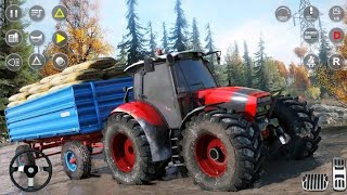 Real Tractor Trolley Simulator gameplay || tractor trolley simulator game for android