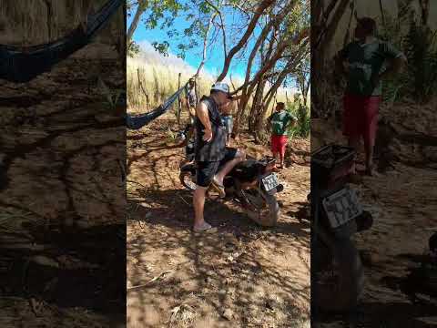 Grupo de pesca rede rasgada Agricolandia Piauí