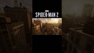 Brand New流しながらのウェブスイングは爽快！  【Marvel's SPIDER-MAN 2】 #shorts  #スパイダーマン #spiderman