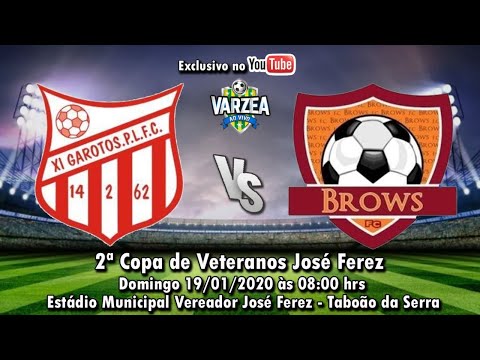 XI Garotos PLFC  x  Brows FC - 2ª Copa de Veteranos José Ferez 2020 (35+)