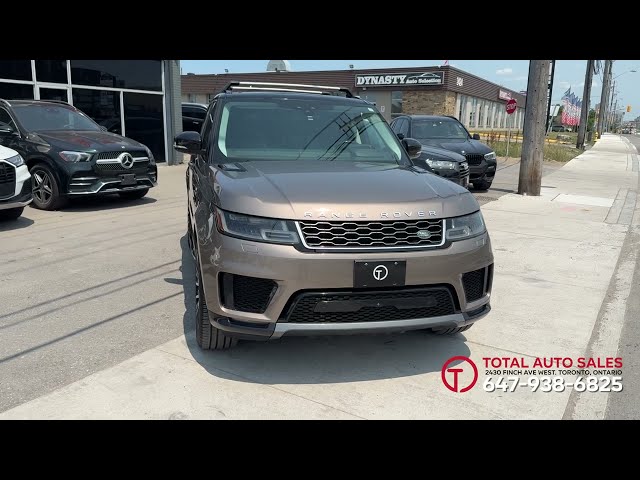 2018 Land Rover Range Rover Sport HSE Td6 | MERIDIAN | PANO | HE in Cars & Trucks in City of Toronto