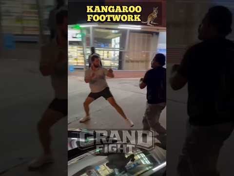 Kangaroo footwork #boxing #mma #fighting