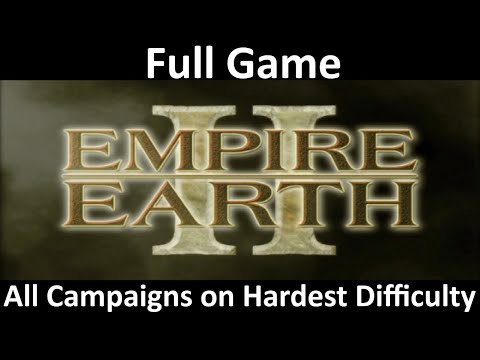 Empire Earth 2 - Full Game on Hardest Difficulty in 2025 / Part 1 - No Commentary Gameplay