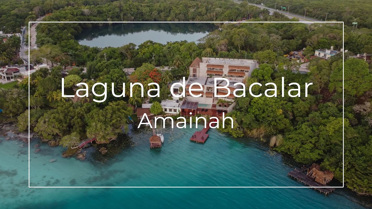 Live webcam view of Lagoon of Seven Colors, Bacalar