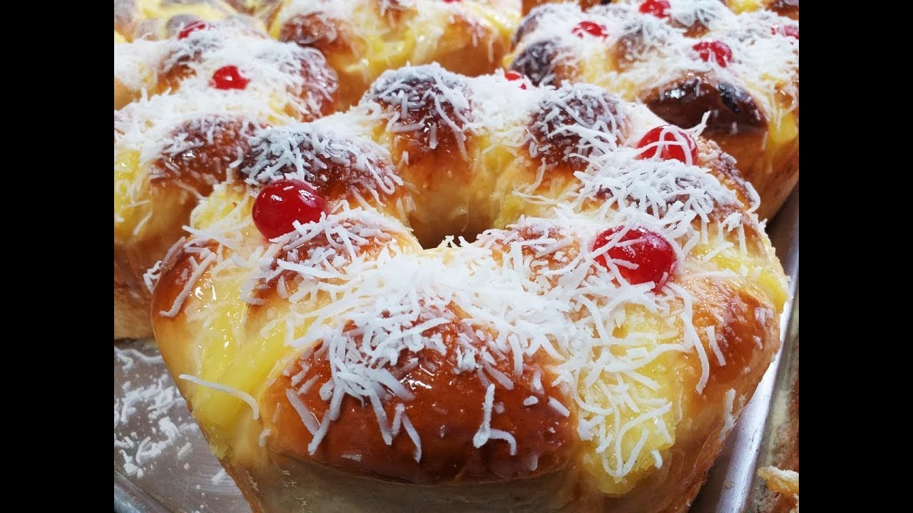 Roscas grandes  com creme Padaria sem Segredos
