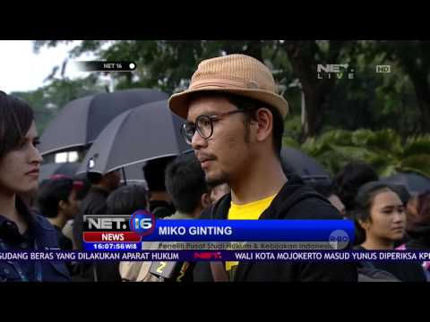 Ratusan Aktivis Berunjuk Rasa Terkait Aksi Kamisan - NET16