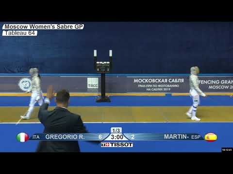 2019 676 T64 10 F S Individual Moscow RUS GP YELLOW GREGORIO ITA vs MARTIN PORTUGUES ESP