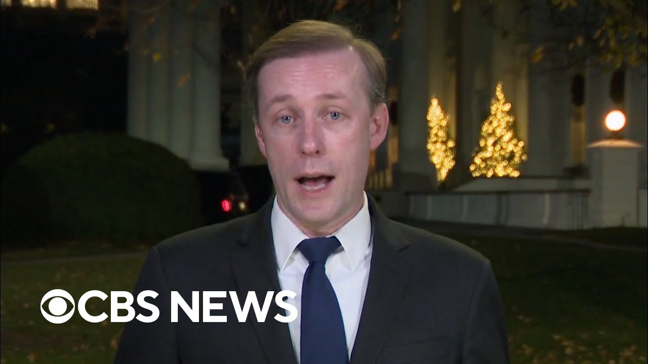 NSA Jake Sullivan on toppling of Assad, rebel takeover of Syria