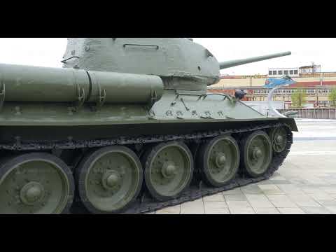 Soviet WW2 middle tank t-34. Tank of WWII t-34