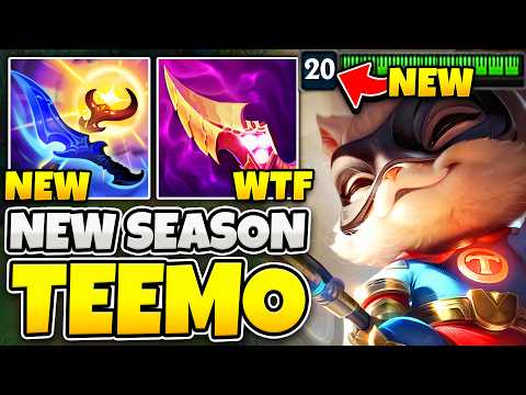 TEEMO CAN HIT LEVEL 20 NOW?! NEW ITEM DOUBLES POISON ON-HIT