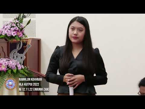 Nl R. Lalhruaitluangi - Lalpa a tha || Hla Kutpui 2022