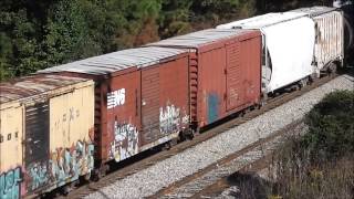 preview picture of video 'CSX Southbound with a Cool Crew'