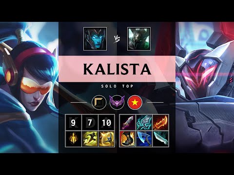 Kalista Top vs Mordekaiser - VN Master Patch 25.17