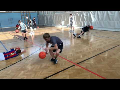 Basketball Dribbling Übungen- Sportunterricht
