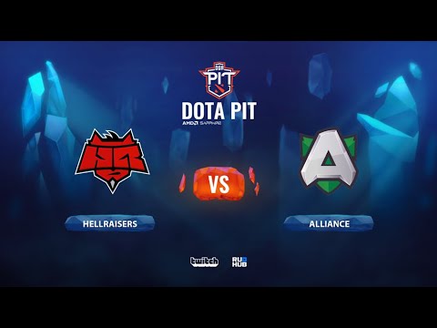 HellRaisers vs Alliance, OGA Dota Pit EU/CIS, bo3, game 1 [Lex & 4ce]