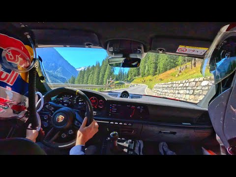 Onboard Porsche 911 GT3 RS (992) Weissach NEEL JANI Arosa ClassicCar 2023