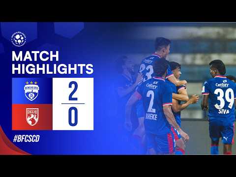 Match Highlights | Bengaluru FC 2-0 Sporting Club Delhi | ISL 12