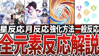【Ver.7.0版最新版】次々増える元素反応をまとめて解説！【原神】