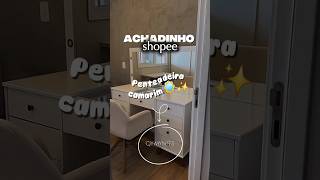 ACHEI NA SHOPEE PENTEADEIRA CAMARIM 👸🏻✨️🪞 #shopee #achadinhos