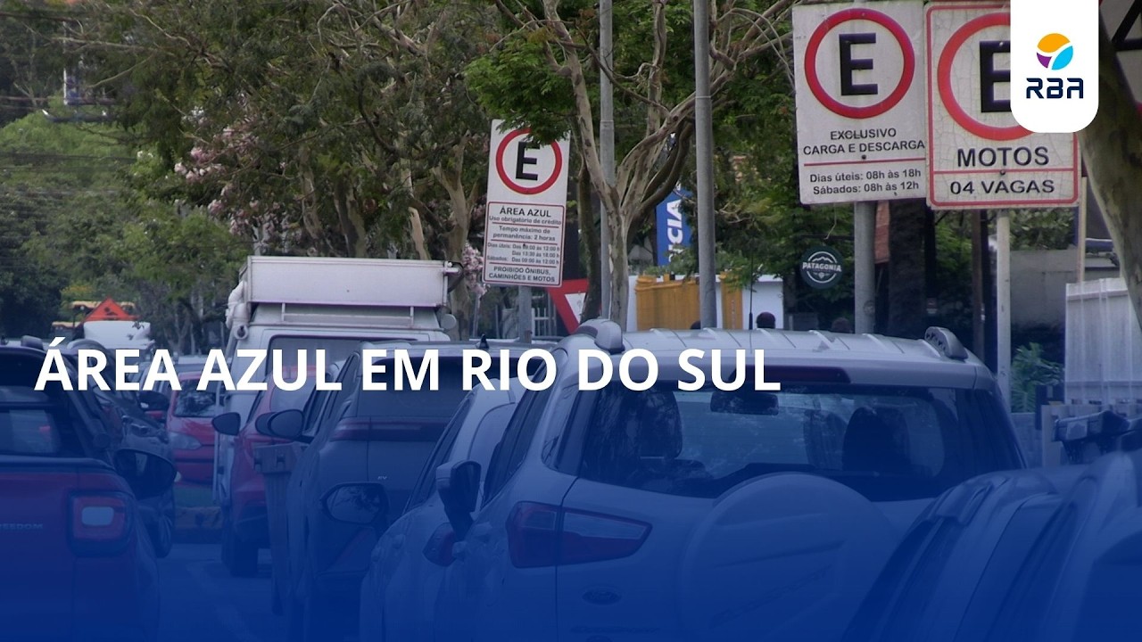 Área Azul ficará sem cobrança em Rio do Sul