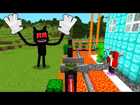 Cartoon Cat  vs. Security in Minecraft