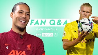 Is Erling Haaland the toughest player van Dijk has faced?! | Fan Q&A | #AskvanDijk video