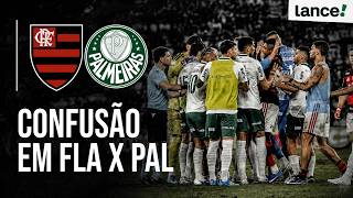 A CONFUSÃO COMPLETA EM FLAMENGO X PALMEIRAS!