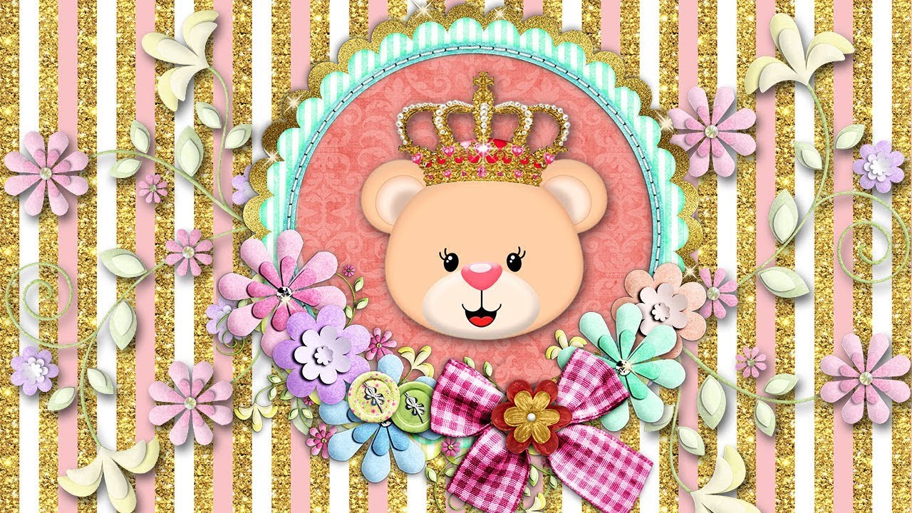 Convite Digital Proshow - Ursinha Princesa