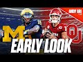 EARLY LOOK Michigan Wolverines At Oklahoma Sooners Bryce Underwood Vs John Mateer In Norman