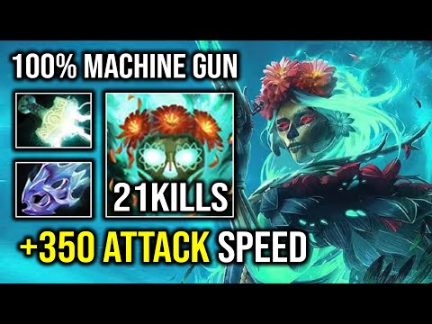 +350 Attack Speed Pierce the Veil Max Speed Muerta Most Broken Hero Dota 2