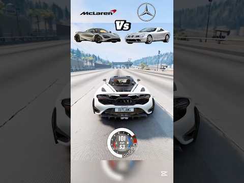 McLaren 765LT Vs Mercedes Benz SLR McLaren #mclaren #amg #cars