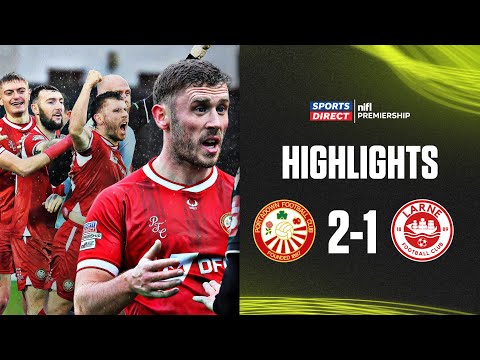 Late goal from own half! | Portadown 2-1 Larne | #sportsdirectprem