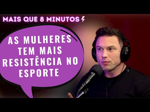 AFRO DESCENDENTES TEM FACILIDADE PARA GANHAR MASSA MUSCULAR | PAULO MUZY NO MAIS QUE 8 MINUTOS