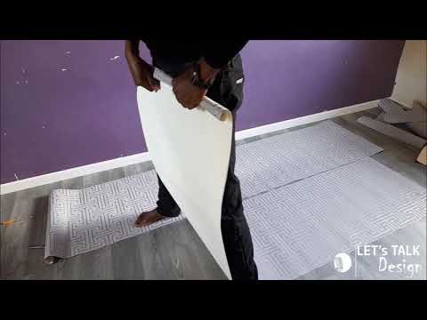 How to install wallpapers- interior design in Kenya(Nakuru wallpapers solutions)- part one