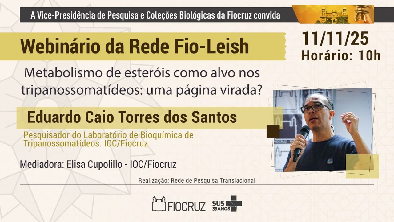 Webinário da Rede Fio-Leish