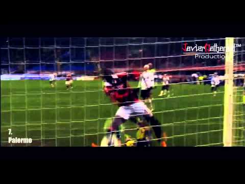 Mario Balotelli All 12 Goals AC Milan 2013 HD