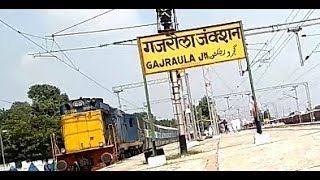 preview picture of video 'gajraula/gajraula railway station/railway station gajraula'