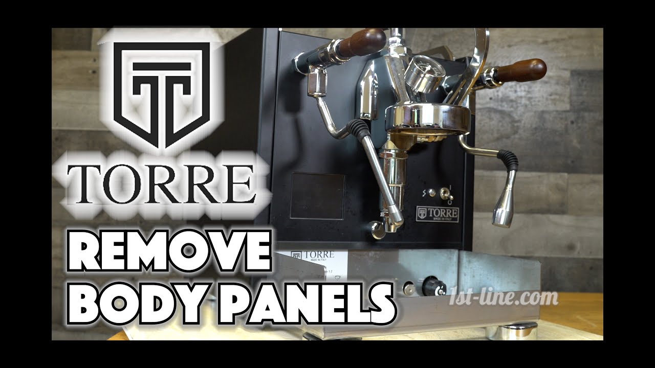 How To: Remove Body Panels on Torre Peppina Dual Boiler Espresso Machines