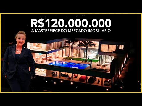 Casa com 6 suítes, vista panorâmica e arquitetura contemporânea no Tamboré 2
