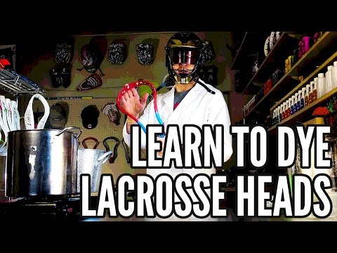 How To Dye Your First Lacrosse Head | Custom Lacrosse Head