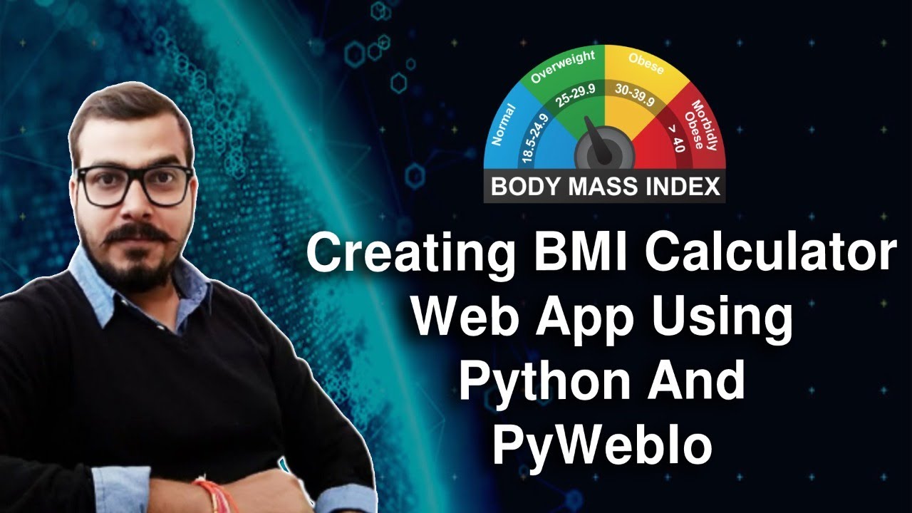 Creating BMI Calculator Web APP Using Python And PyWebIO