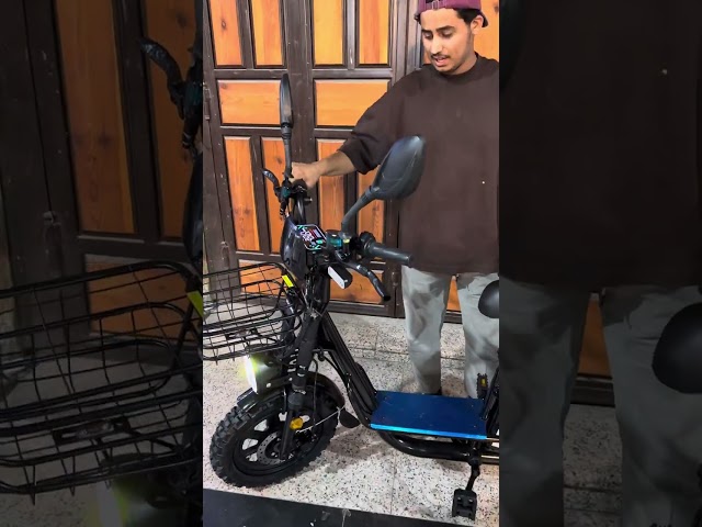 دراجة كهربائية مقاس 16 كفر عريض ماركة M&G PRO