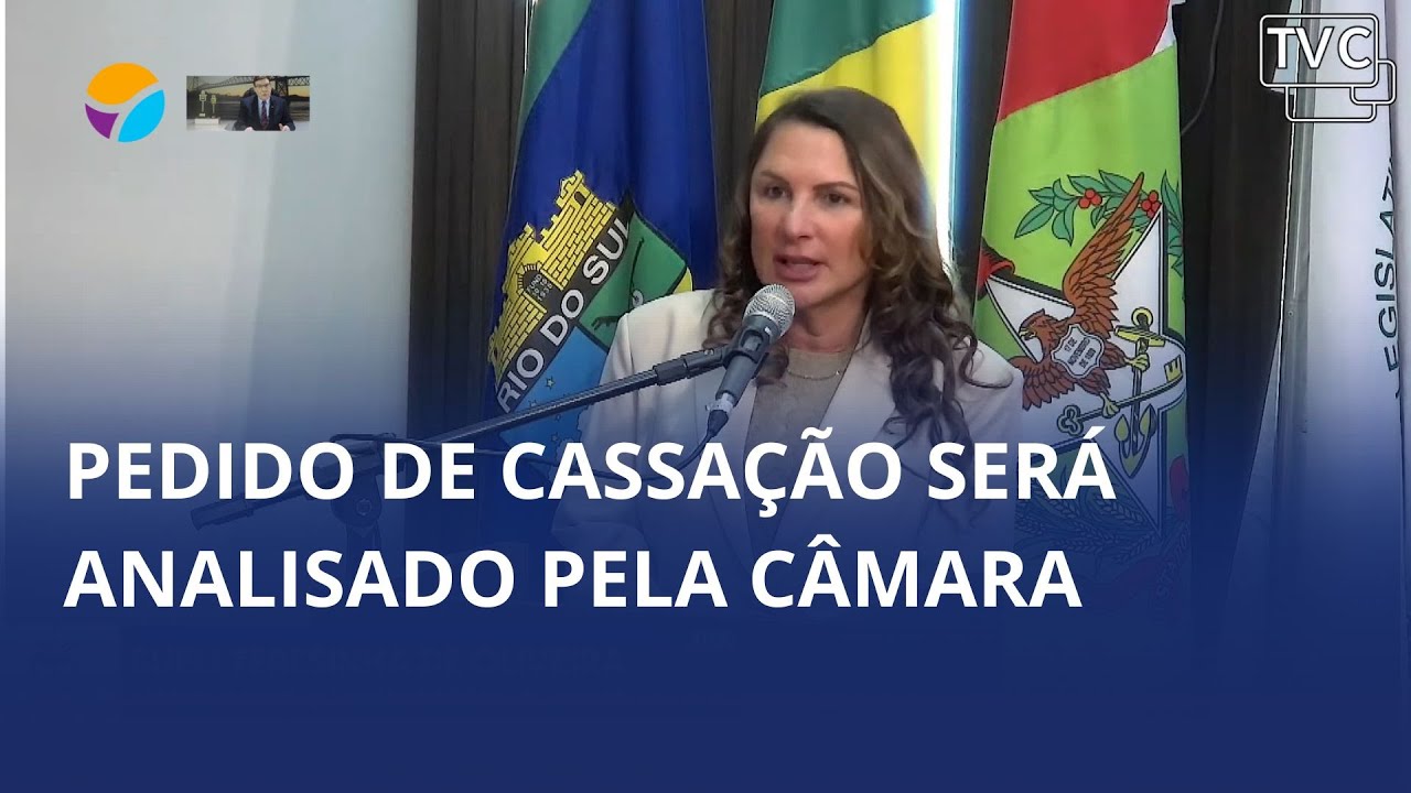 Pedido de cassação de vereadora será analisado pela Câmara